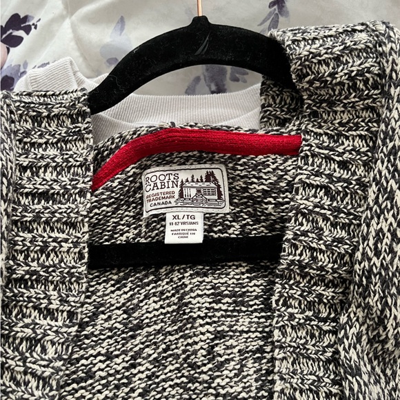 Roots Long Hoodie Open Cardigan - Picture 3 of 6